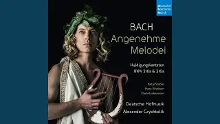 O angenehme Melodei, BWV 210a: I. O angenehme Melodei  (Recitativo)