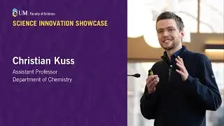 Christian Kuss' research discovers electrochemically active materials for industrial applications.