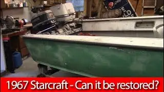 1967 Starcraft Boat restoration