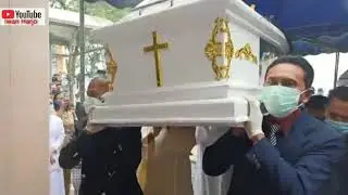 Penjemputan Jenazah Mgr. Anicetus B Sinaga OFMCap dari Medan ke Sibolga