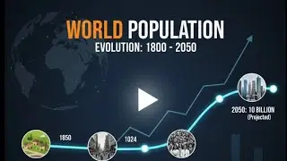 🌍 The Evolution of the World Population: Past, Present, and Future 🌍