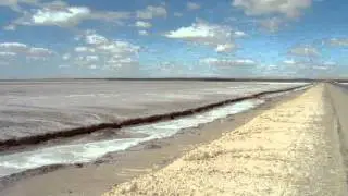 Chott el-Jerid 360 panorama