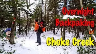 Overnight Backpacking at Choke Creek | Pinchot State Forest