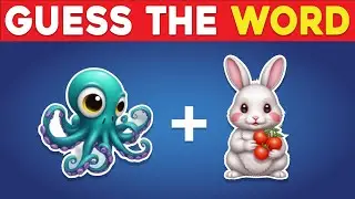 Guess The WORD By Emojis? 🤔 Best Emoji Quiz 2026