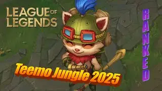League of Legends Ranked - Teemo Jungle - Last 6hrs of S14/Split 3