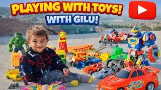 Jcb Car Tractor Truck Kids Toys Animal Fun Cartoon Story ‎⁨@ToyWithGilu