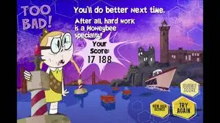 The Mighty B!: Chelsea's Challenge - Gameplay (You Lose ending)