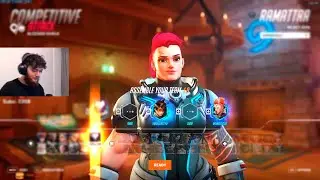 DAFRAN ZARYA AND WINSTON GAMEPLAY - OVERWATCH 2 SEASON 9 TOP 500