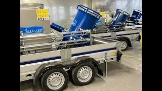 Biomasser® miniMobile Mobile Maschinen für die Herstellung von Strohbriketts