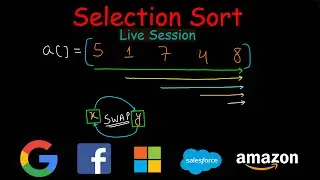 Selection sort algorithm