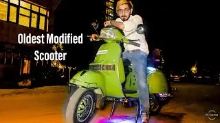 Riding the Modified Scooter worth 2 lakhs...❤️