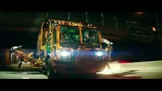 TMNT2 (2016) Foot Clan Chase Scene (HD)