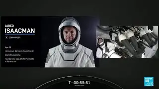 First all-civilian crew launched to orbit aboard SpaceX rocket ship &bull; FRANCE 24 English