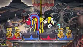 Cuphead: Beppi The Clown: Expert, No Damage, Peashooter Only, No EX, No Charm, No Super