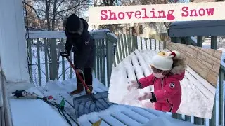 PAGLINIS NG SNOW KASAMA ANG MAKUKULIT NA CHIKITING | YD Fam