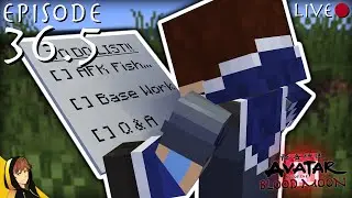 Q & A, AFK FISHING & BASE WORK!!! | Minecraft - Avatar: Age of the Blood Moon [Series] #36.5