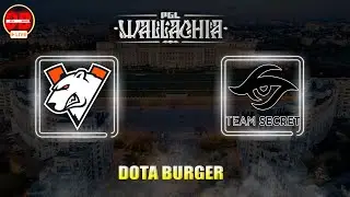 🔴[RU] VIRTUS PRO-TEAM SECRET Матч на вылет Round 3 1-2  | PGL Wallachia Season 1 - Group Stage |