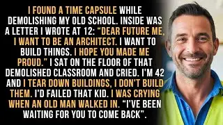 I'm a Demolition Worker. I Found a Time Capsule With a Letter I Wrote 30 Years Ago.