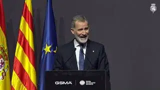 Intervención de Su Majestad el Rey en la cena oficial del “MWC Barcelona 2024”
