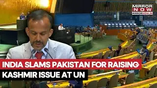 India Slams Pakistan : International Insult For Pakistan For Raising The Kashmir Issue At The UN
