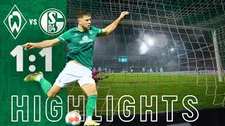 HIGHLIGHTS: Werder Bremen - FC Schalke 04 1:1 | F&uuml;llkrug versenkt VAR-Elfmeter in letzter Minute