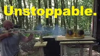 Best Homemade Arrow Shooter Ever? Kills 2 Zombies With One Shot.