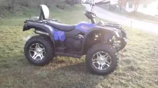 HISUN ATV 500 EFI Detailed Review and Sound Quad