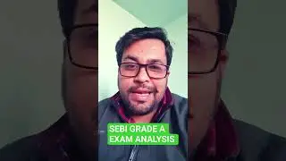 SEBI GRADE A EXAM | #trendingshorts | #viral | #trending | #shorts