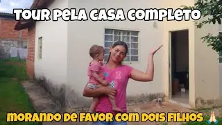 TOUR PELA CASA *RECOMEÇANDO DO ZERO 🏠