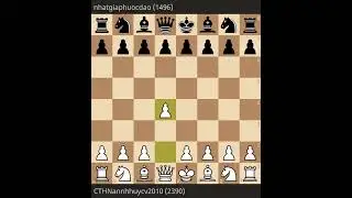 CTHNannhhuycv2010 - nhatgiaphuocdao (1-0). Sunday Chess Online Tournament v33
