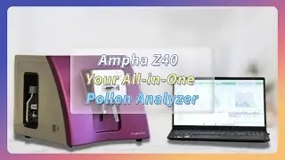 Ampha Z40 Your All in One Pollen Analyzer @Zeaquest #plantscience  #pollen #plantbreeding #agritech