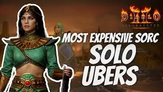 Sorceress SOLO UBERS - No Fire. No Sunders. No Respec. No Hero Editor. No Cheese. D2R on Console