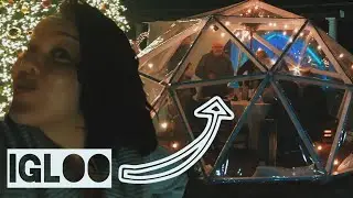 Eating in an Igloo | Winter Outdoor Dining
