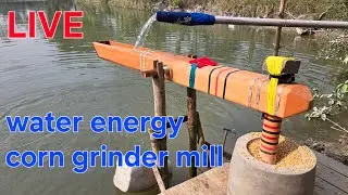 water powered by corn grinder mill EP- 37