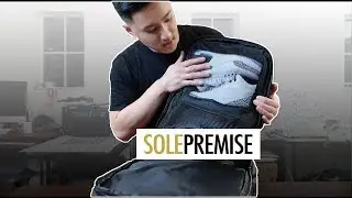 Sole Premise Sneaker BackPack Review!!  Hold 5 Pairs of Sneakers!