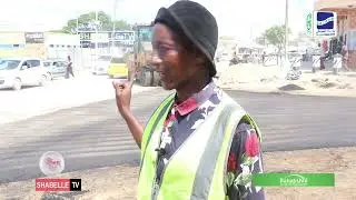 Dib u dhis lagu sameeyay waddooyin ku yaalla Kismaayo.
