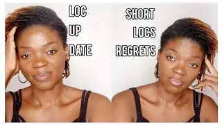 7 Month UPDATE | Microlocs loc update | | Short Starter Locs : Disadvantages of SHORT LOCS