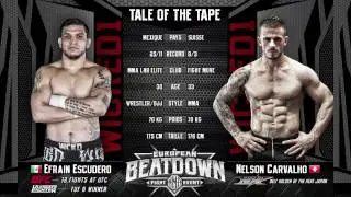 EBD1 - Efrain Escudero Vs Nelson Carvalho