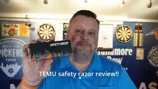 Temu safety razor review