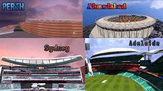 All New 4 Stadiums Overview 🏟🏟 | Real Cricket 25