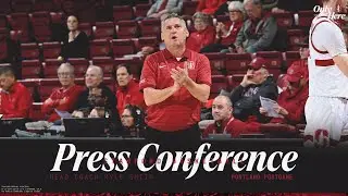 Stanford Men's Basketball: Portland Postgame Press Conference (12/1/25)