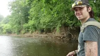 Scouting the Creek for Small Mouth Bass - jfreefishing