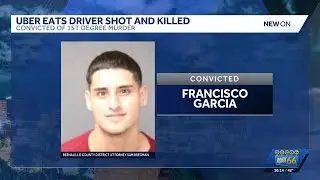 Jury convicts man of murdering Uber Eats driver