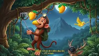 Bander Ji Ka Vlog 😱🍌 | Funny Monkey Video for Kids #cartoon  #kids.enjoy #comedy #comedyvideo 