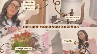 VOLTEI À ROTINA, APÓS AS FÉRIAS | Morando Sozinha 