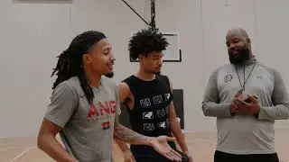 I went to hoop against pro hoopers