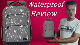 amazonbasics 24L Backup waterproof Leptop Bag Review