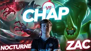 CHAP | NOCTURNE VS ZAC | JNG GAMEPLAY | Patch 14.2 / Season 14 | #LeagueofLegends
