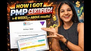 How I Got PMP Certified in Just 4 Weeks (Above Target Results) #pmp #project #projectmanagement