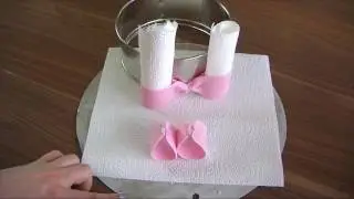 Fondant Schleifen   Schleifen aus Fondant modellieren   3Schleifen Tutorials   von Kuchenfee